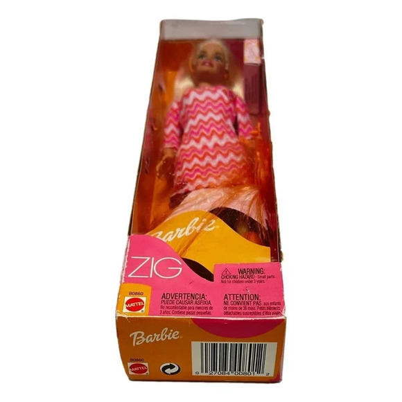 Zig Barbie Fashion Doll 2002 Mattel New in Box - Picture 2 of 8